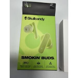 Skullcandy Smokin’ Buds Wireless Earbuds, Bluetooth Headphone